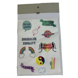 NEW Nordstrom Sticker Pack Pride Normalize Equality Self Love You Are Enough NWT
